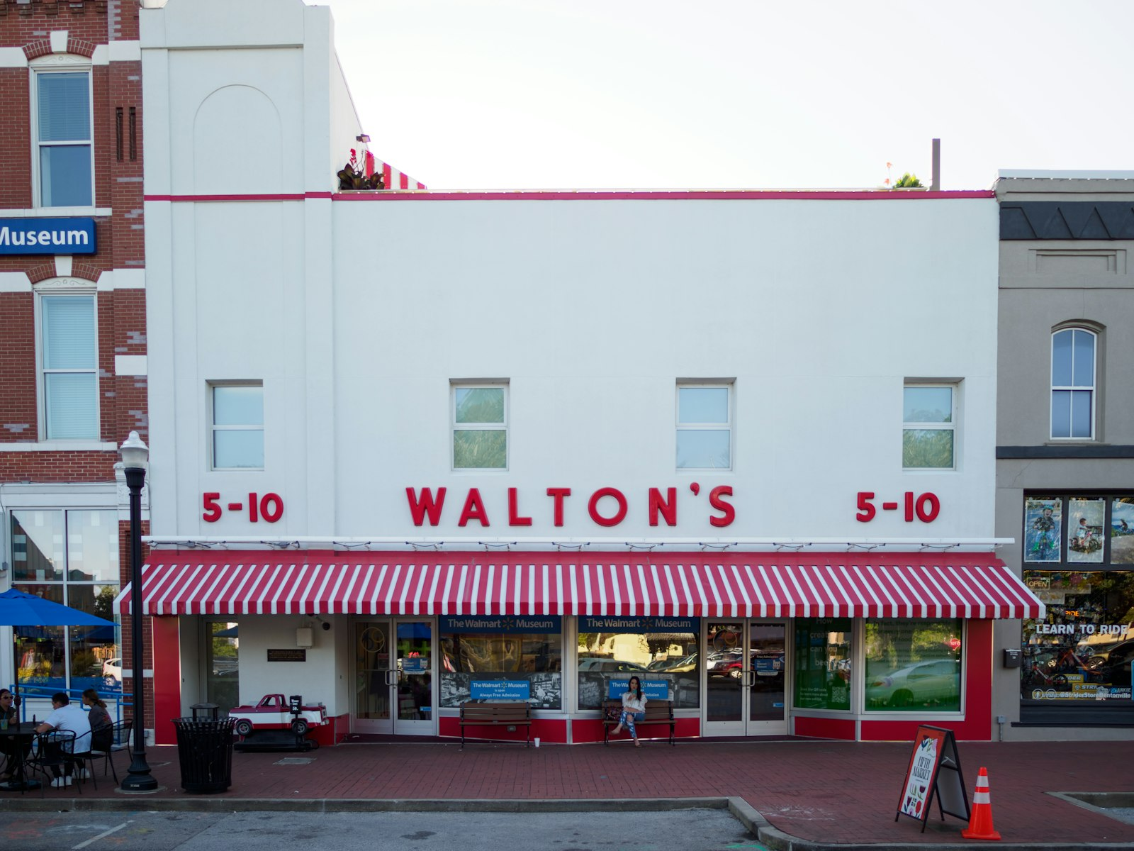 Downtown Bentonville, Arkansas — Walton's 5-10 on the historic town square